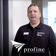 Репортажная и продуктовая видеосъемка с выставки для концерна profine GmbH